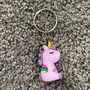 Unicorn keychain